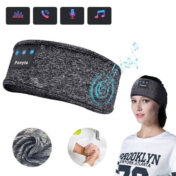 Ponyta Bluetooth Headband- Top 1 Headband Headphones For Running