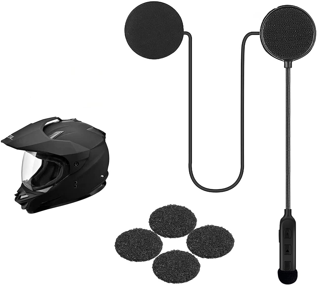 JZAQ Motorcycle Helmet Bluetooth Headset