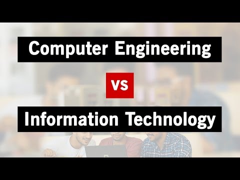 Comparison between Computer Engineering and Information Technology