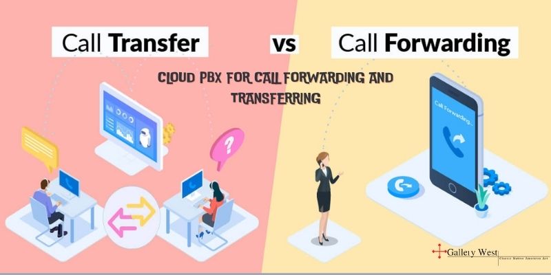 Cloud PBX for call forwarding and transferring