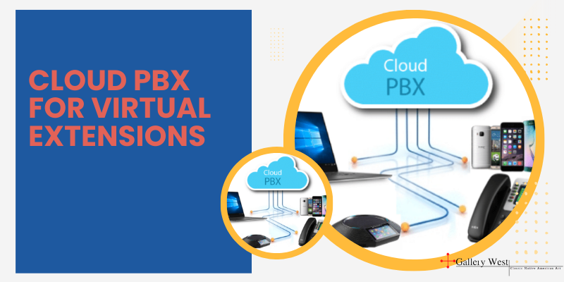 Cloud PBX for virtual extensions
