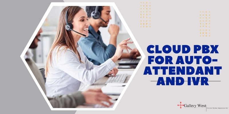 Cloud PBX for auto-attendant and IVR