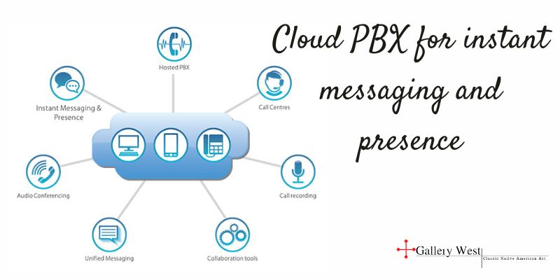 Cloud PBX for instant messaging and presence