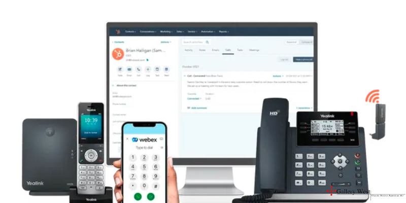 Cloud PBX for integrating with help desk software