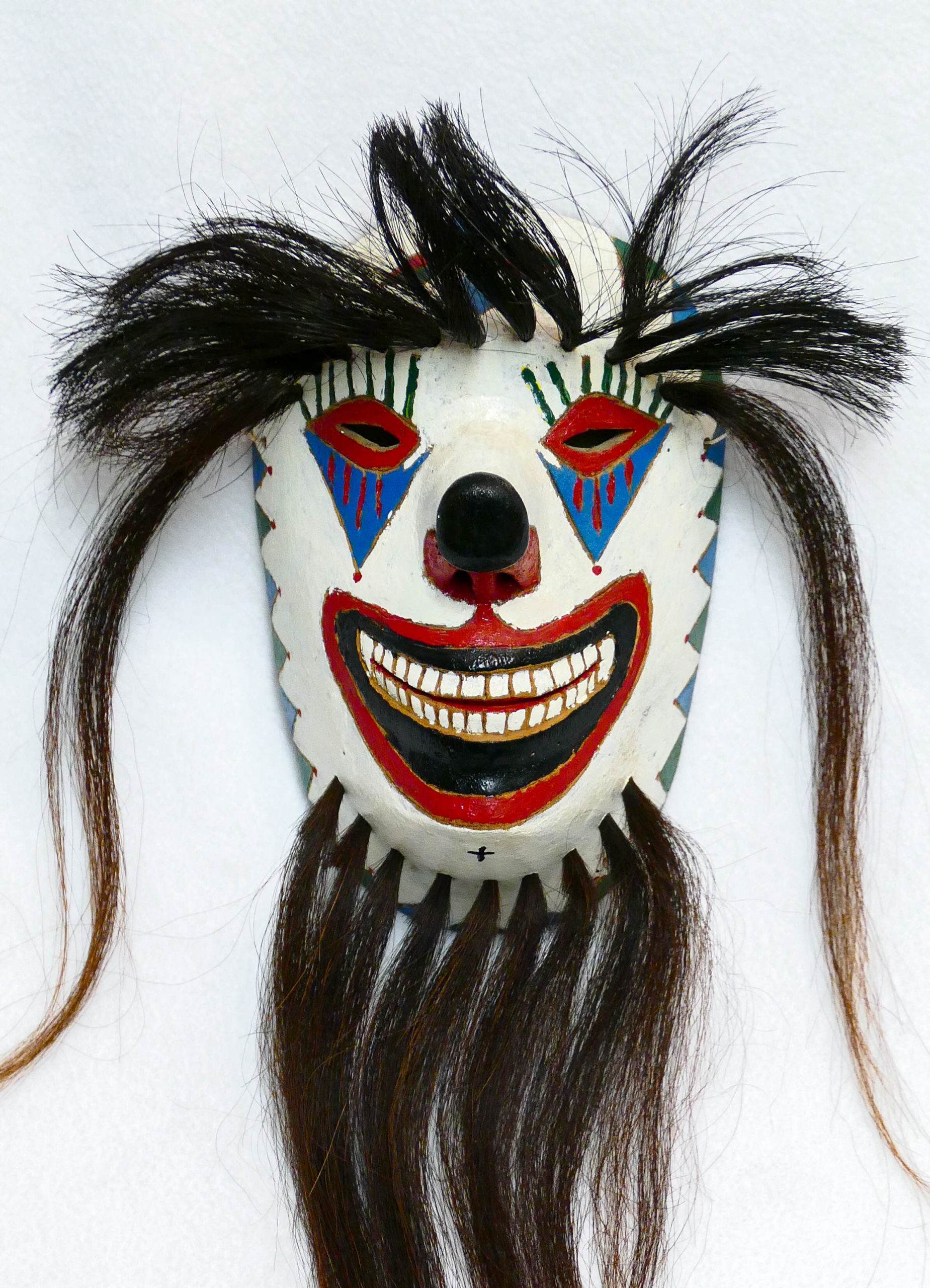 Yaqui Pascola Mask by Manuel Centella Escalante Potam, Sonora, 1975
