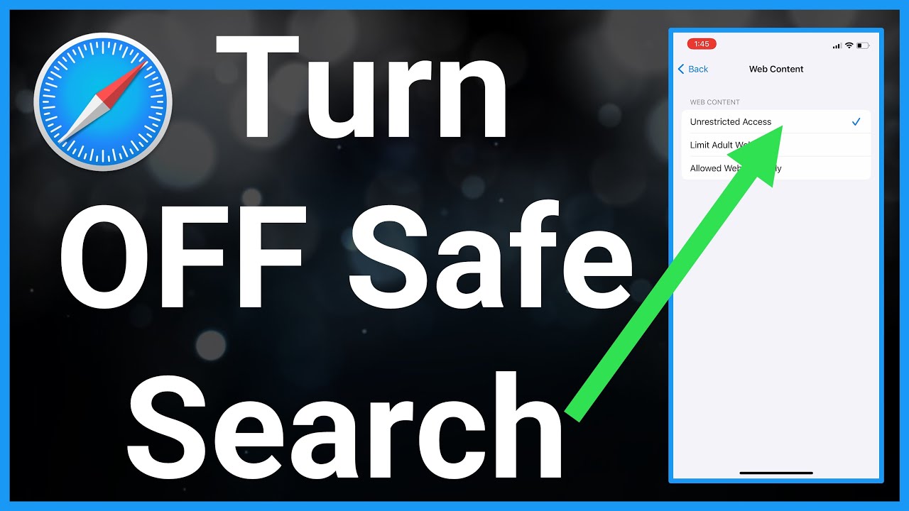 How To Turn Off Safesearch On iPhone Quickly With 5 Simple Steps?