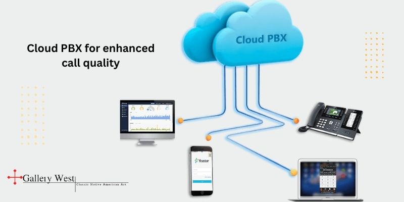 Cloud PBX for enhanced call quality