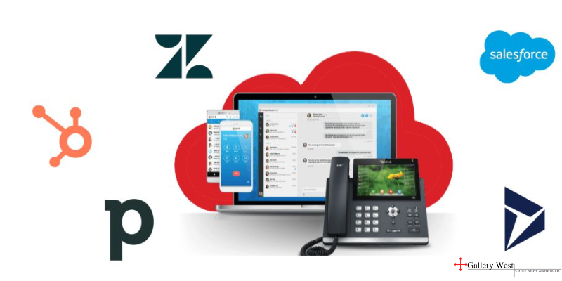 Cloud PBX for integrating with customer feedback systems